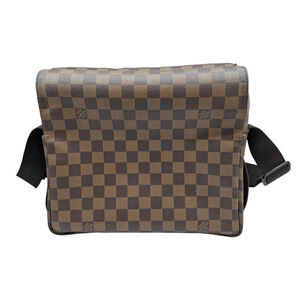 LOUIS VUITTON Damier Naviglio Brown Canvas Shoulder Bag